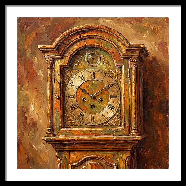 Antique Mediterranean Clock