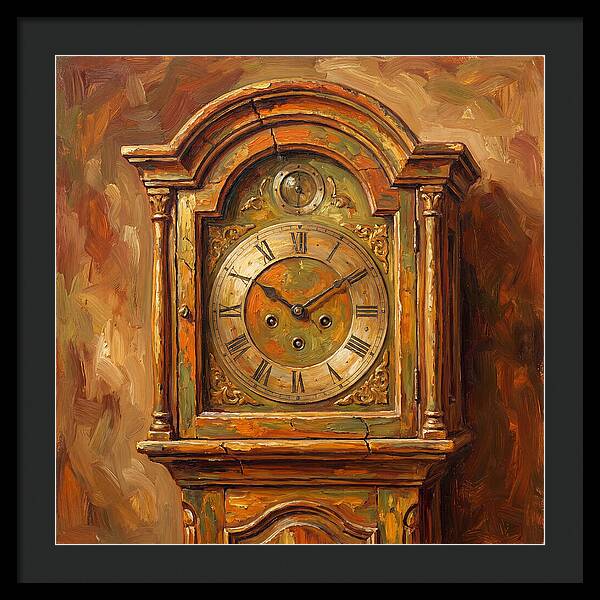 Antique Mediterranean Clock