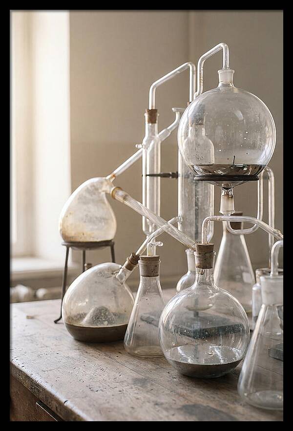 Antique Scientific Glass Apparatus