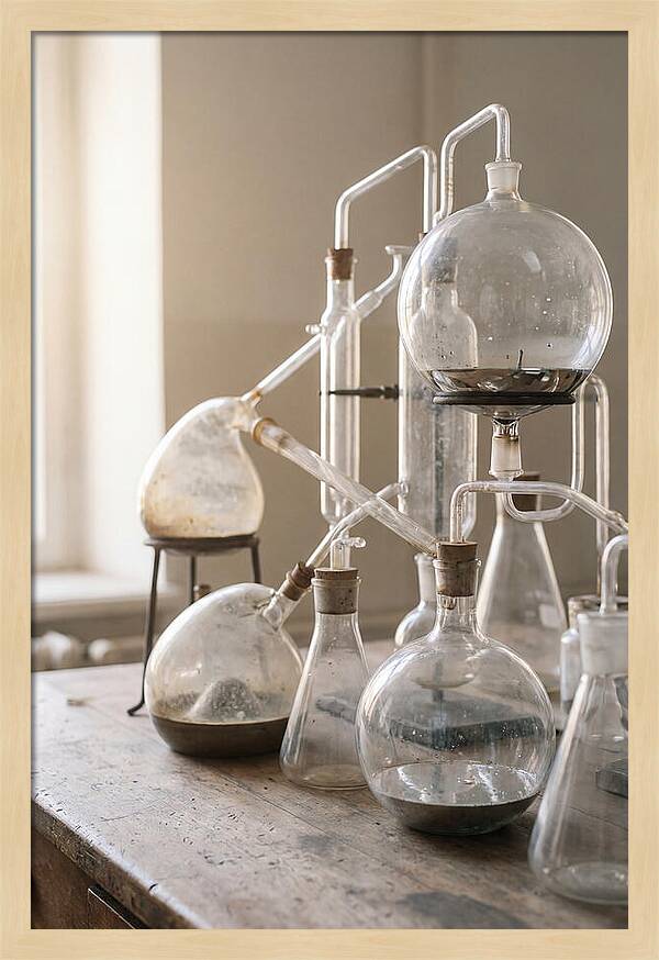 Antique Scientific Glass Apparatus