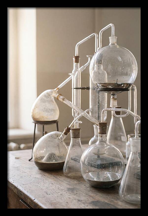 Antique Scientific Glass Apparatus