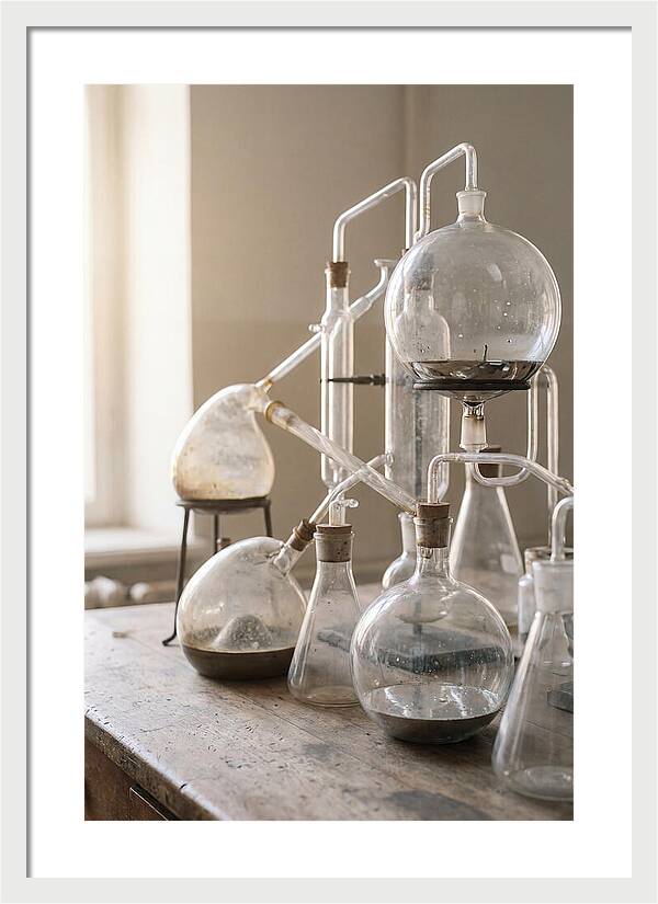 Antique Scientific Glass Apparatus