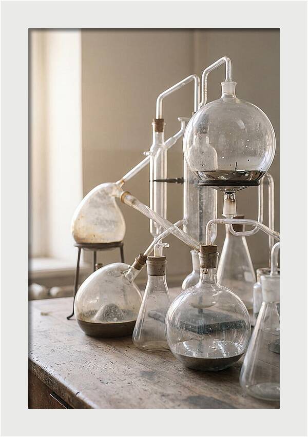 Antique Scientific Glass Apparatus
