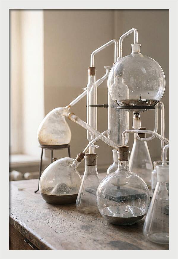 Antique Scientific Glass Apparatus