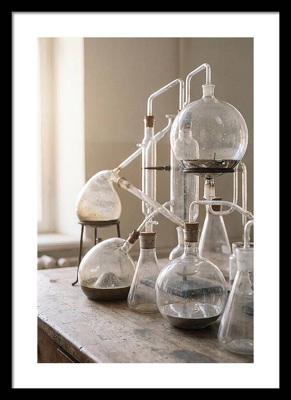 Antique Scientific Glass Apparatus