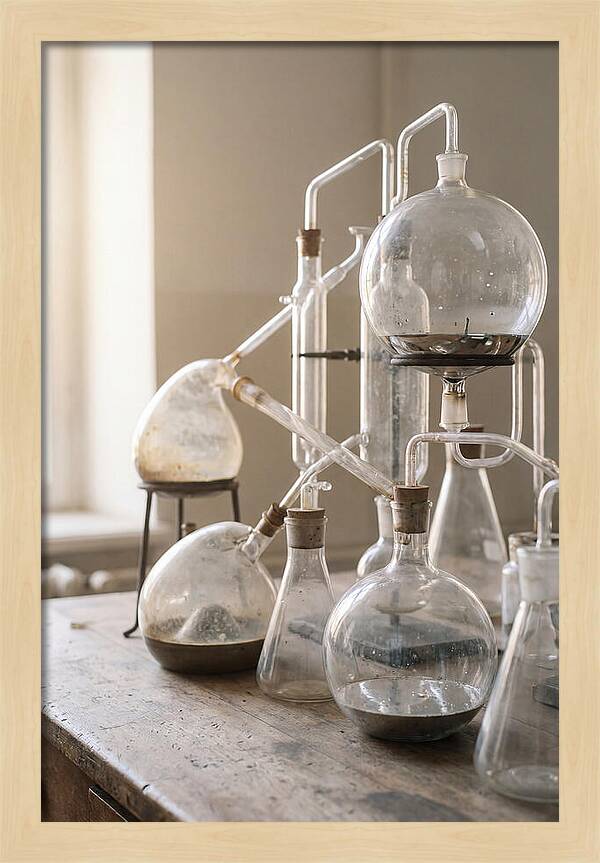 Antique Scientific Glass Apparatus