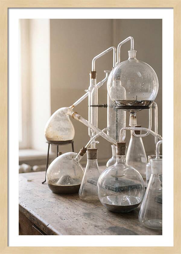 Antique Scientific Glass Apparatus