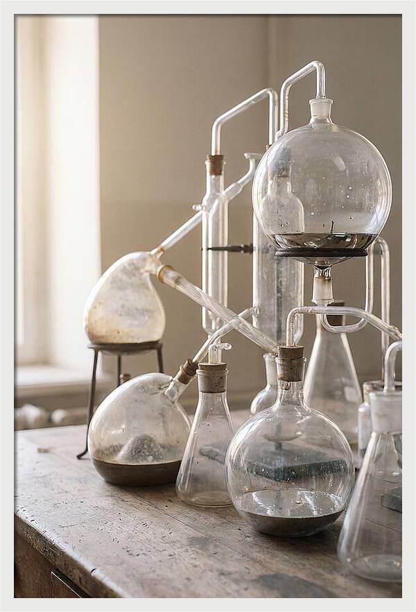 Antique Scientific Glass Apparatus
