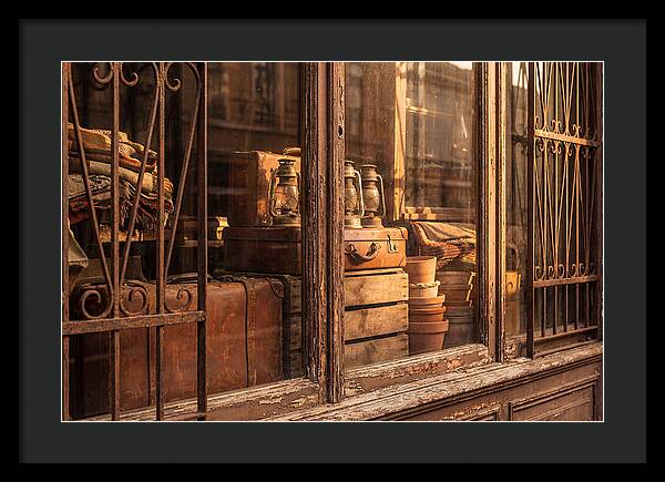 Antique Shop Window Display