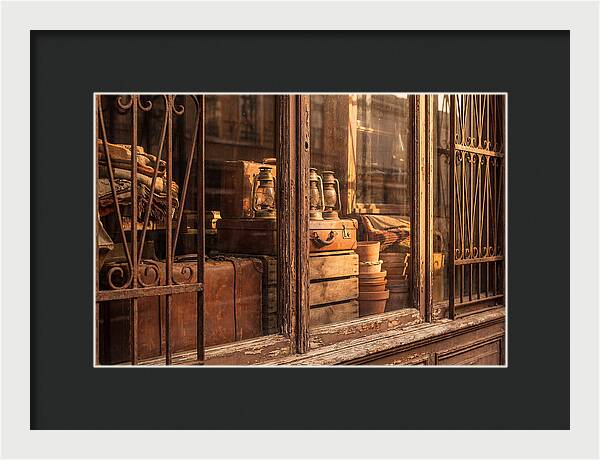 Antique Shop Window Display