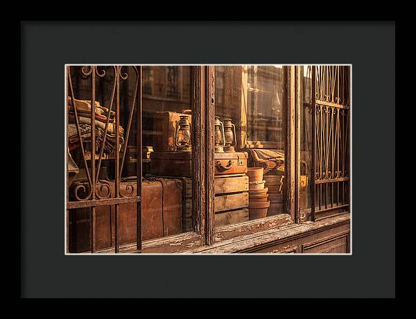 Antique Shop Window Display