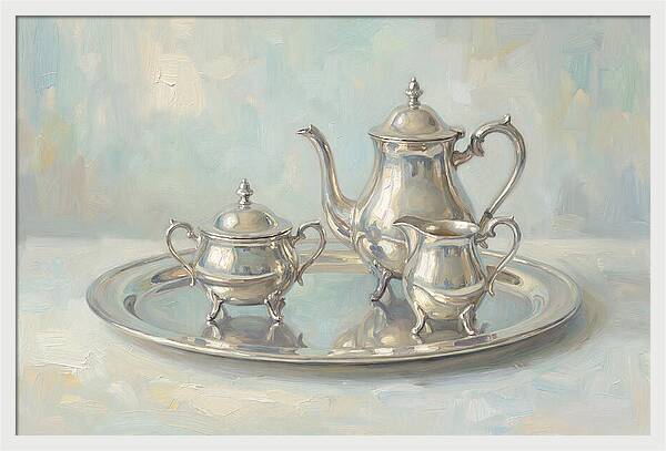 Antique Silver Tea Service