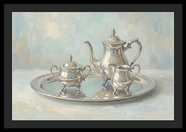 Antique Silver Tea Service