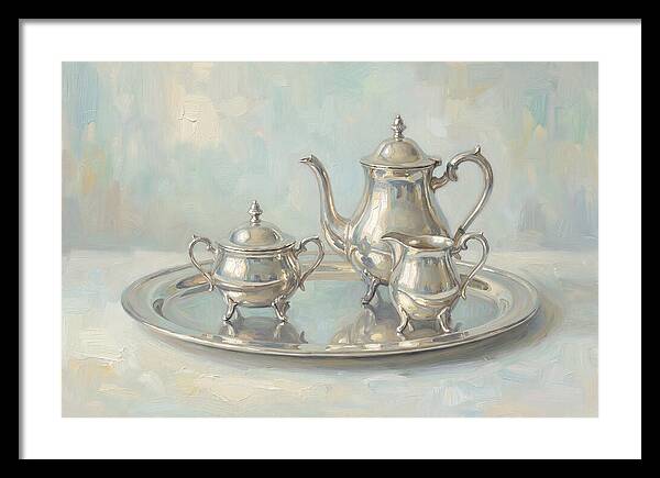 Antique Silver Tea Service