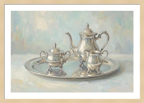 Antique Silver Tea Service