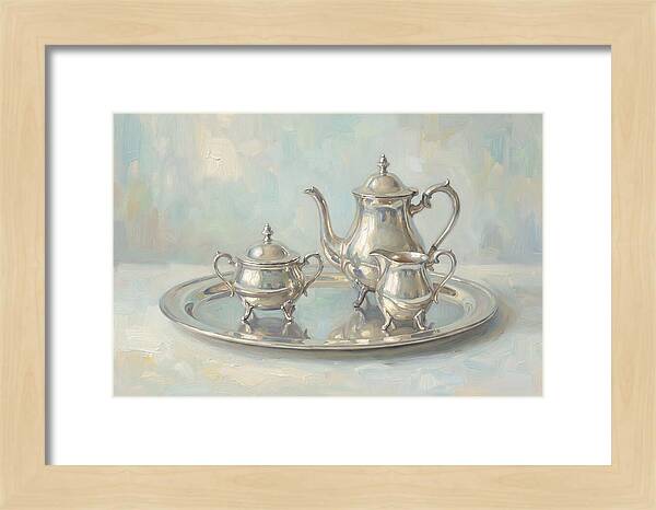 Antique Silver Tea Service