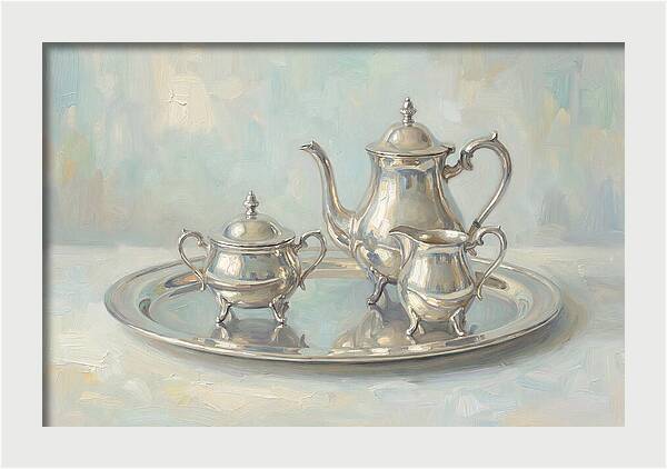 Antique Silver Tea Service