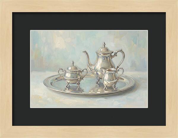 Antique Silver Tea Service