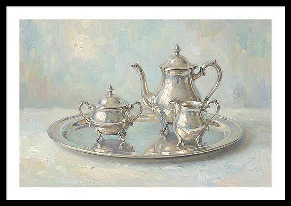 Antique Silver Tea Service