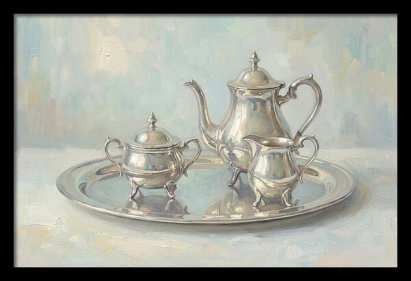 Antique Silver Tea Service