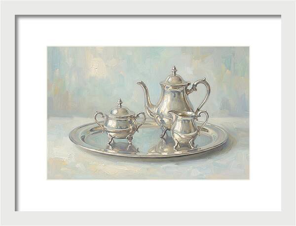 Antique Silver Tea Service