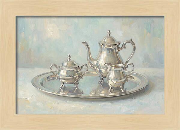Antique Silver Tea Service
