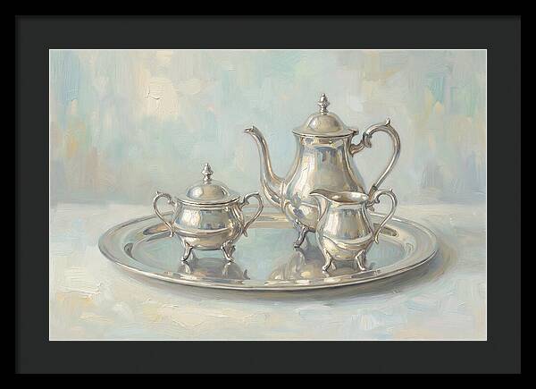 Antique Silver Tea Service