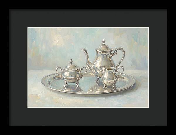 Antique Silver Tea Service
