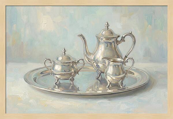 Antique Silver Tea Service