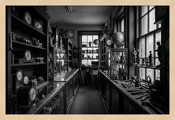Antique Treasures In Monochrome