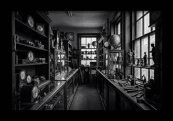 Antique Treasures In Monochrome