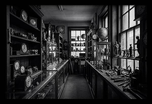 Antique Treasures In Monochrome