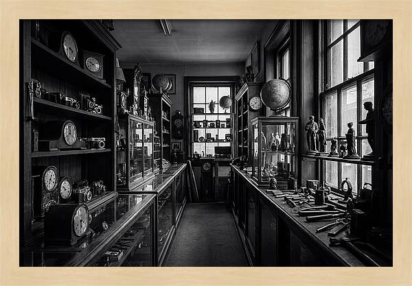 Antique Treasures In Monochrome