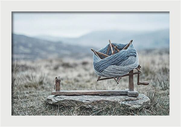 Antique Wooden Wool Winder