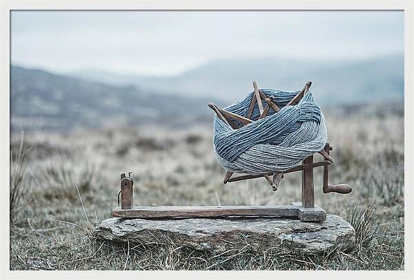 Antique Wooden Wool Winder