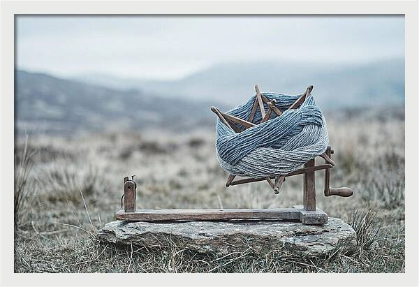 Antique Wooden Wool Winder