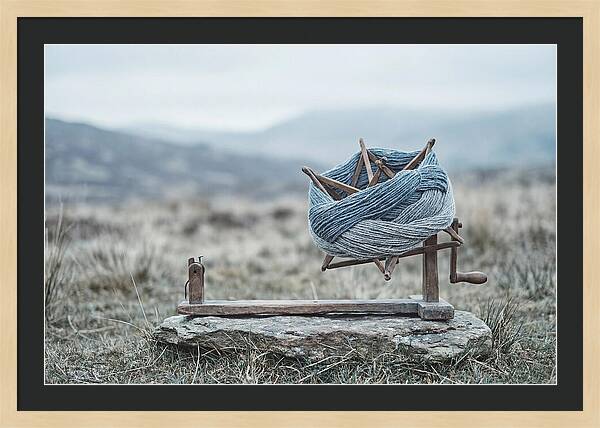 Antique Wooden Wool Winder
