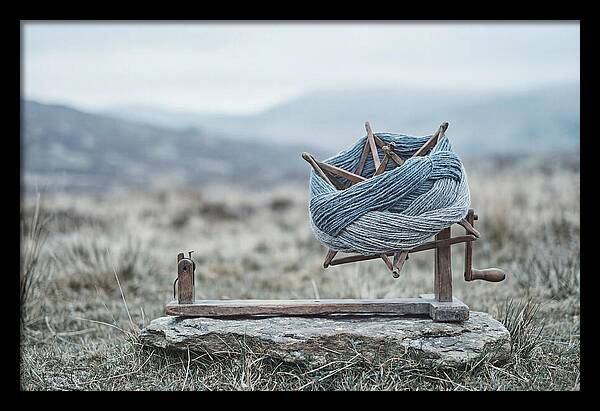 Antique Wooden Wool Winder