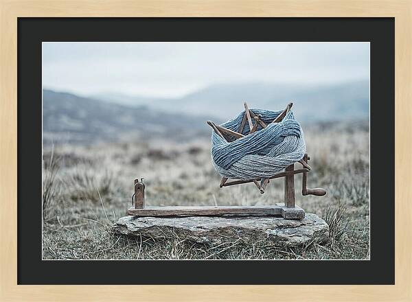 Antique Wooden Wool Winder