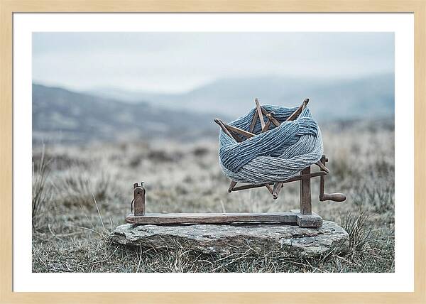Antique Wooden Wool Winder