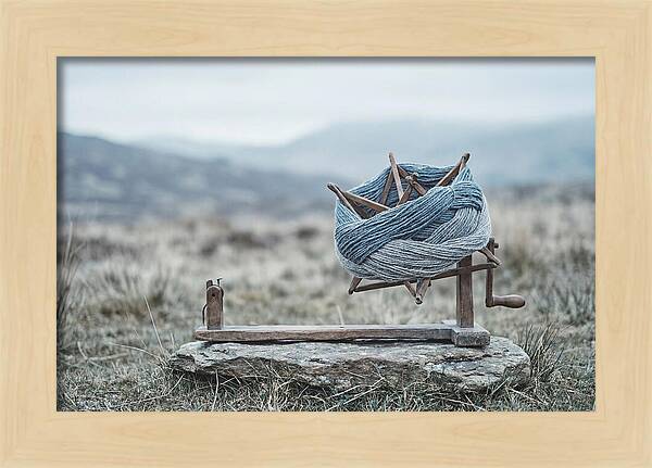 Antique Wooden Wool Winder