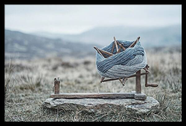 Antique Wooden Wool Winder