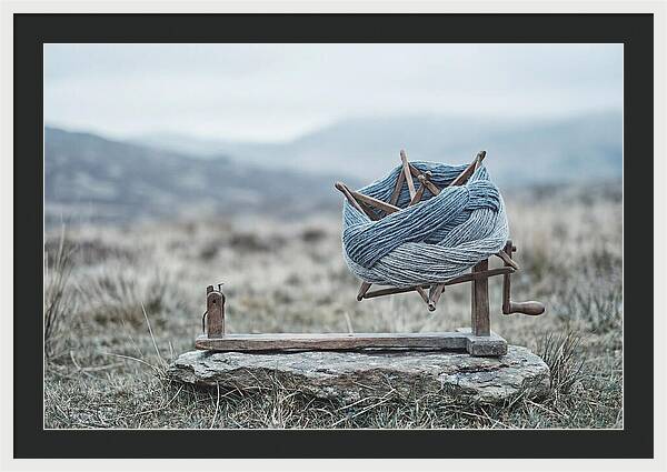 Antique Wooden Wool Winder
