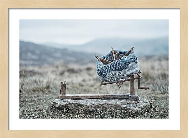 Antique Wooden Wool Winder