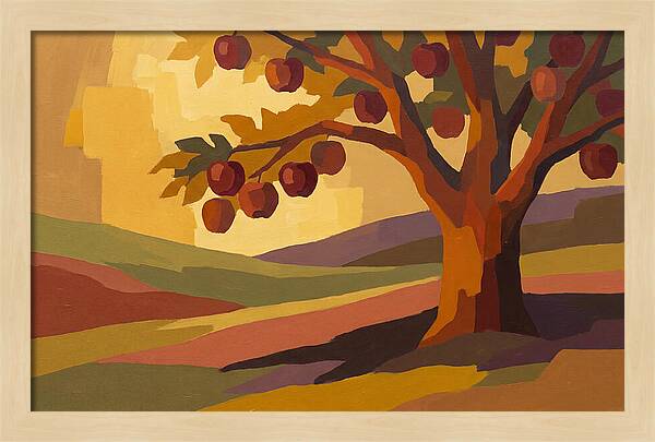 Apple Tree Abundant With Fruit