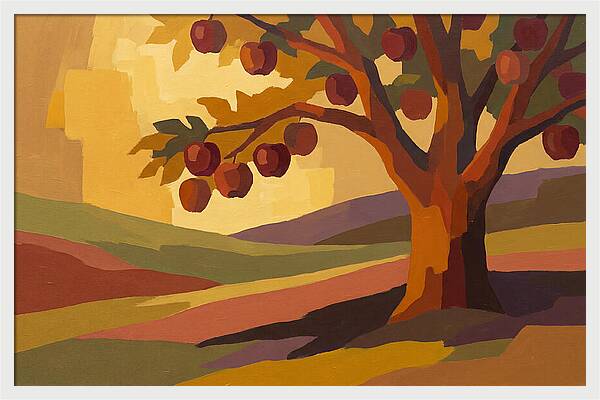Apple Tree Abundant With Fruit