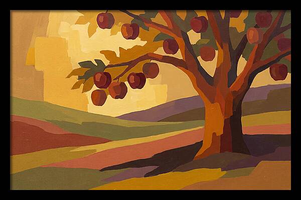 Apple Tree Abundant With Fruit
