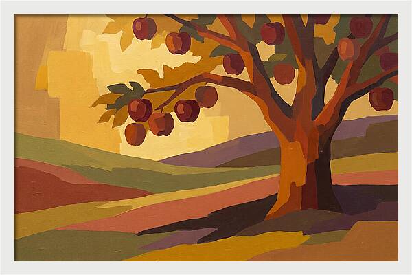 Apple Tree Abundant With Fruit
