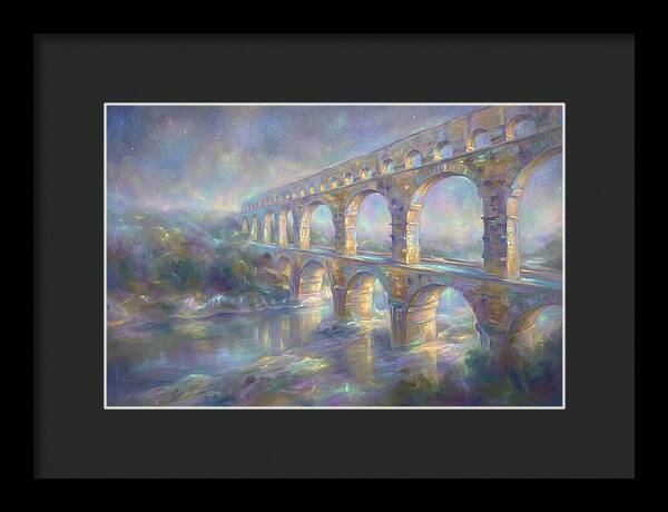 Aqueduct Under Stars
