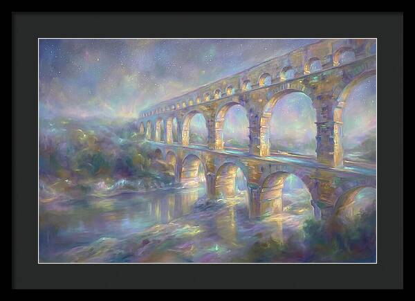 Aqueduct Under Stars